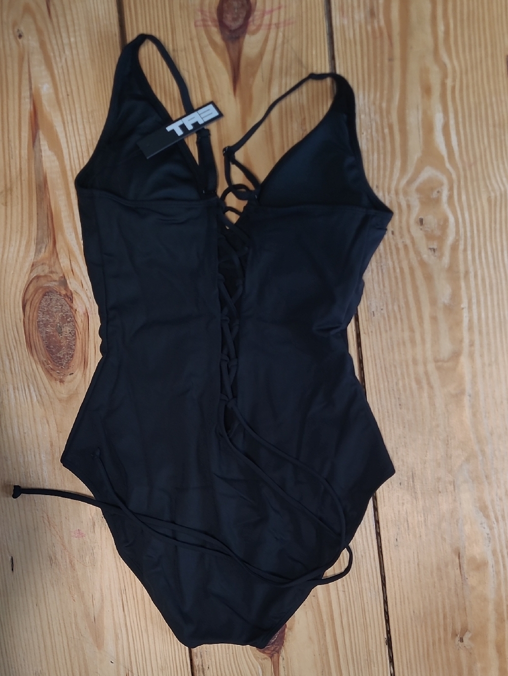 105. NWT  $175 STYLE PLUNGEY  XL  REGULAR LONG HI CUT - Picture 2 of 3